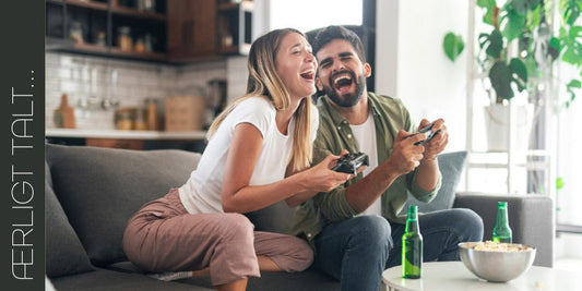 beHonest blog - Couple having fun playing together.