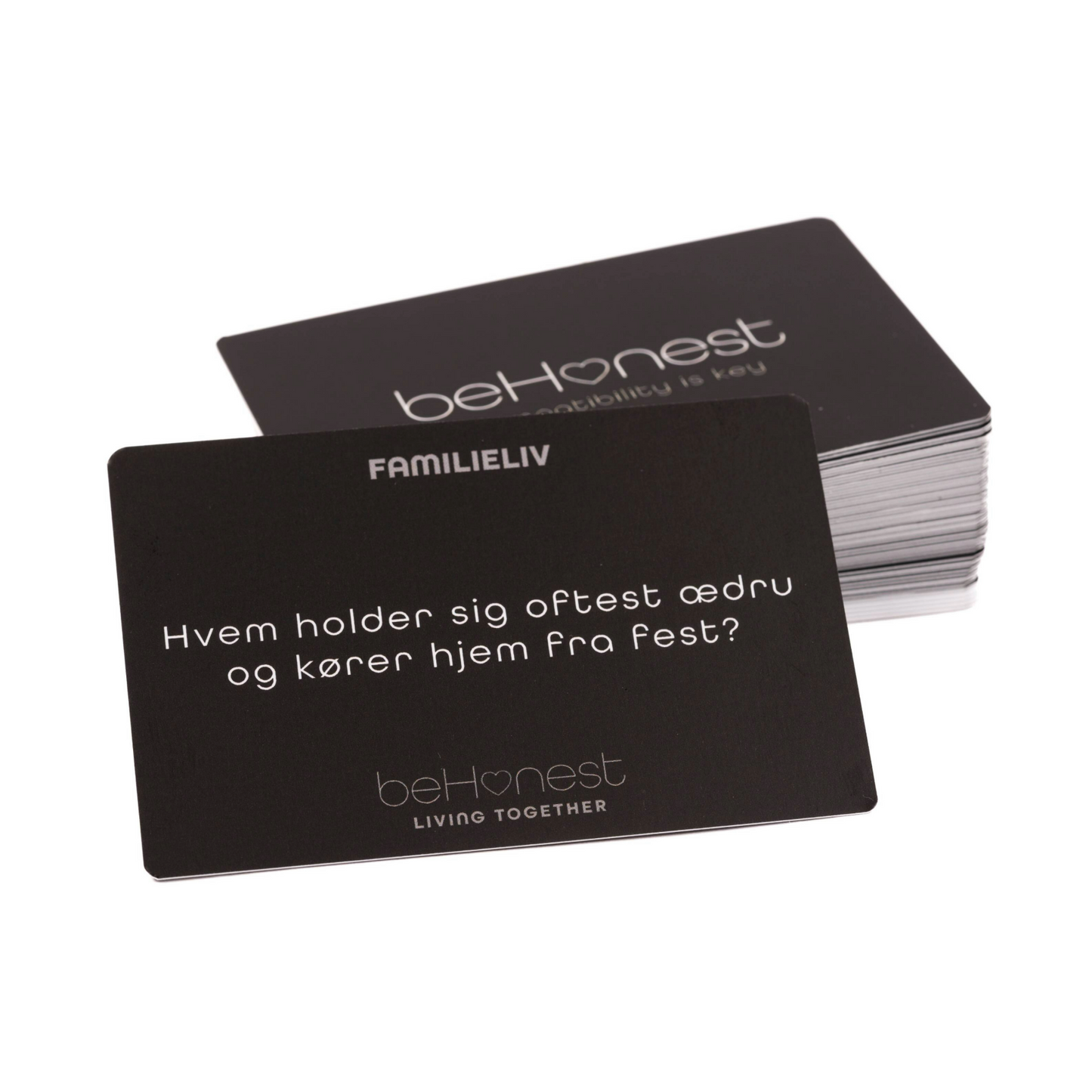 beHonest Living Together. Cards with question