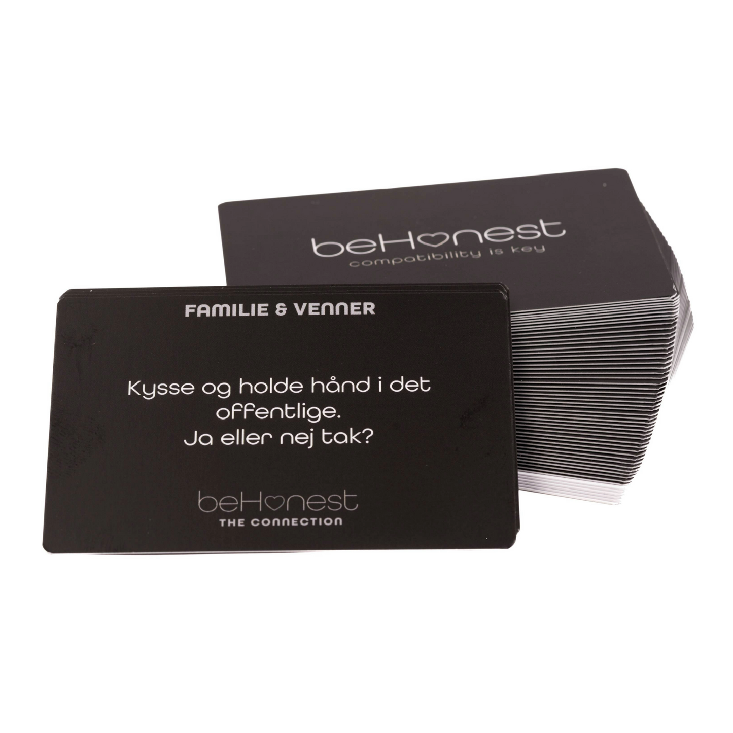 beHonest The Connection. Card with more intimate question